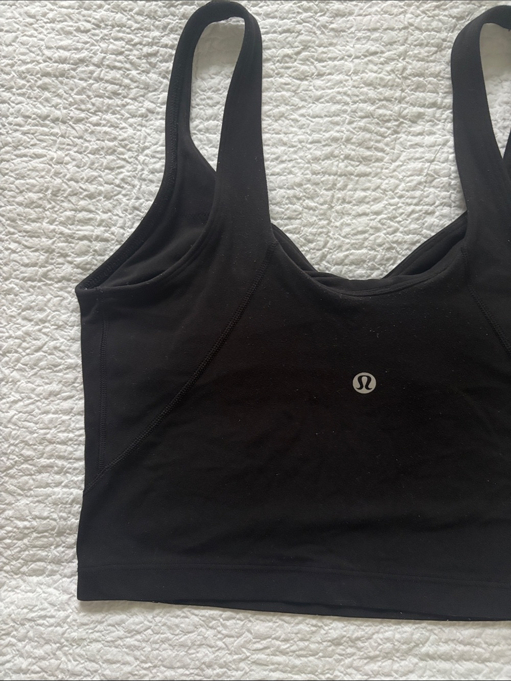 lululemon athletica Black Align Cropped Tank - Picture 9 of 10